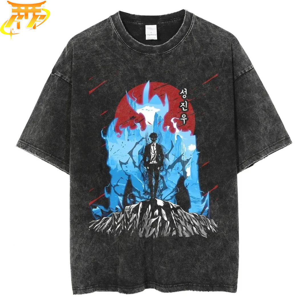 T-Shirt Oversize Sung "Chasseur de Rang S" - Solo Leveling™
