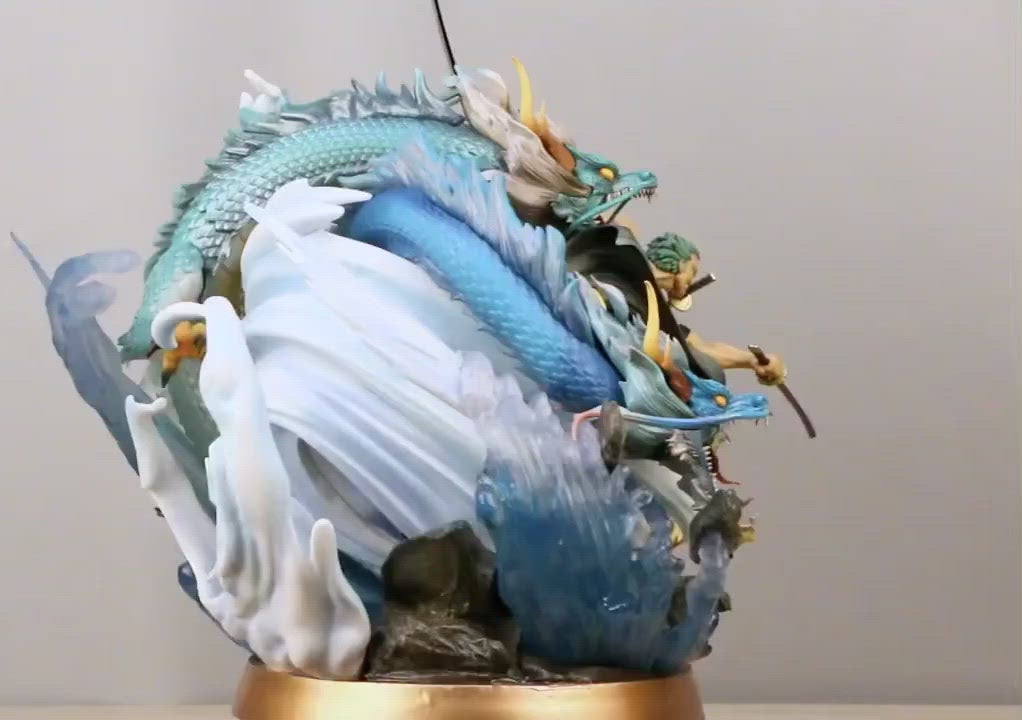 one piece roronoa zoro dragon figurine collection manga france video