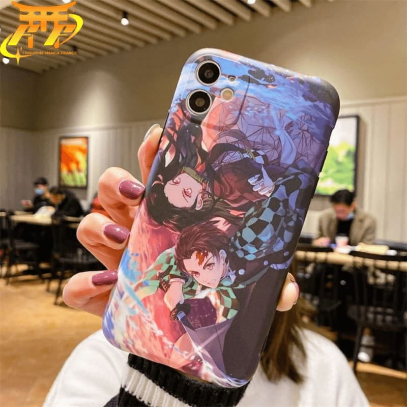 Coque Iphone Nezuko et Tanjiro - Demon Slayer™ - Figurine Manga France : N°1 des ventes de figurine en ligne