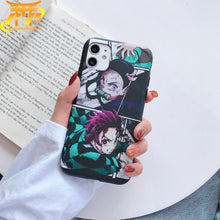 Charger l&#39;image dans la galerie, Coque Iphone Tanjiro &amp; Nezuko - Demon Slayer™ - Figurine Manga France : N°1 des ventes de figurine en ligne
