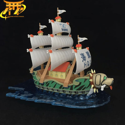 Figurine du Navire de Monkey D. Garp - One Piece