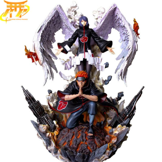 Figurine Pain avec Konan - Naruto Shippuden