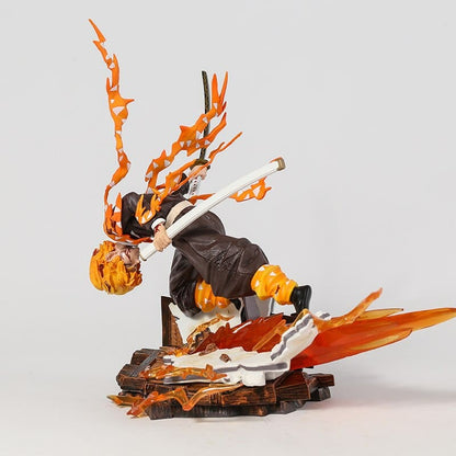 Figurine Zenitsu Agatsuma "Dieu du feu céleste" - Demon Slayer