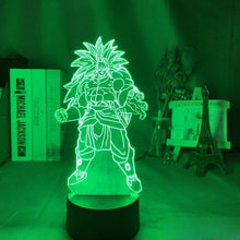 Charger l&#39;image dans la galerie, Lampe LED Broly SSJ3 - Dragon Ball Z™
