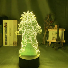 Charger l&#39;image dans la galerie, Lampe LED Broly SSJ3 - Dragon Ball Z™
