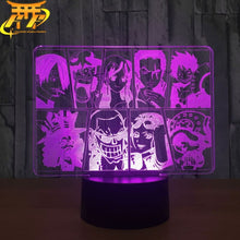 Charger l&#39;image dans la galerie, Lampe LED Équipage des Mugiwara - One Piece
