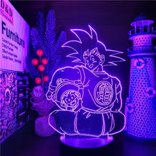 Charger l&#39;image dans la galerie, Lampe LED  Goku x Gohan - Dragon Ball Z™
