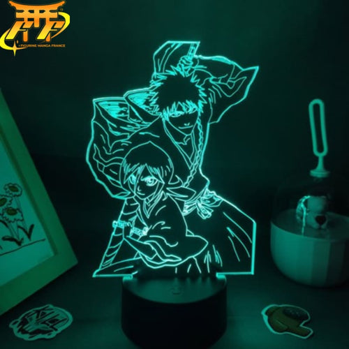 Lampe LED Ichigo avec Rukia - Bleach™ - Figurine Manga France