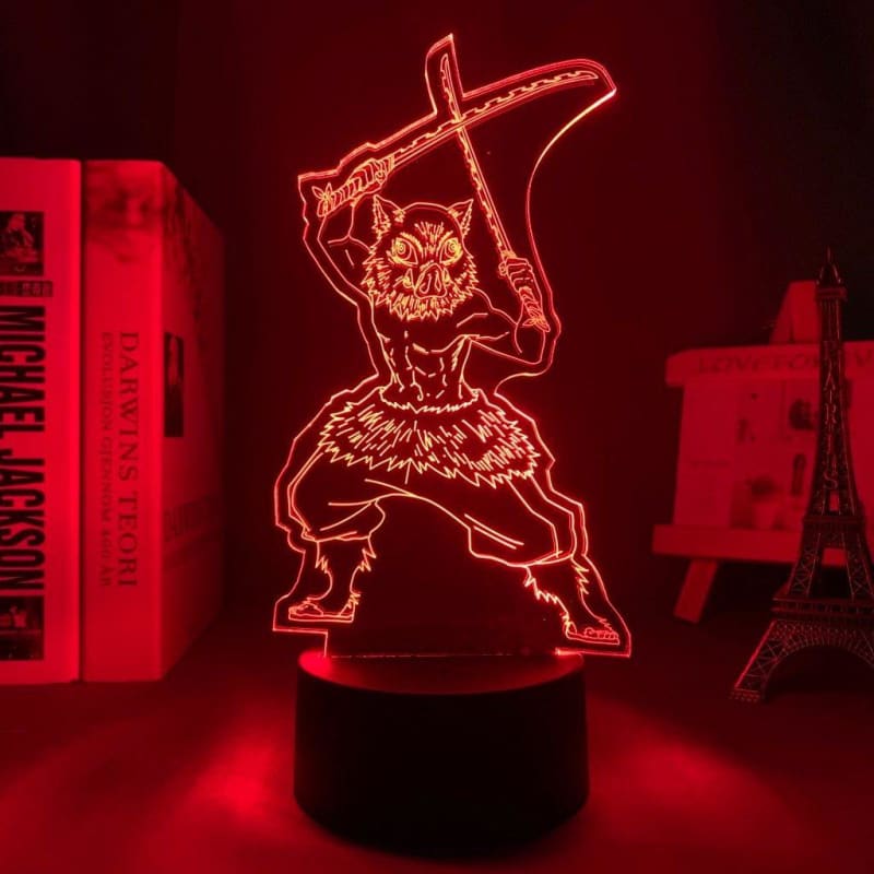 inosuke-hashibira-demon slayer lampe-led-lumière