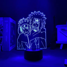 Charger l&#39;image dans la galerie, Lampe LED Jiraya et Naruto - Naruto Shippuden
