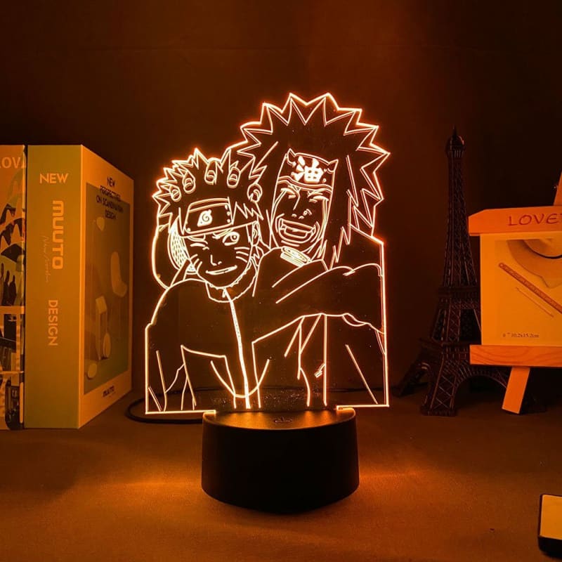 Lampe LED Jiraya et Naruto - Naruto Shippuden