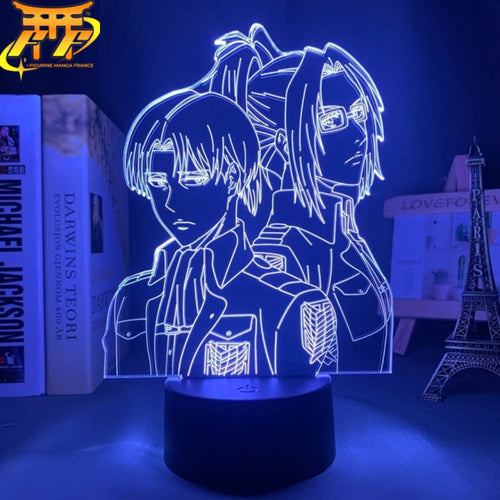 Lampe LED Livaï avec Hansi - Attaque des Titans™ - Figurine Manga France
