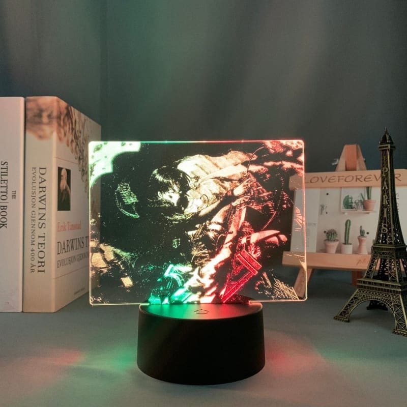 Lampe LED Livail Ackerman Bicolore V2 - Attaque des Titans