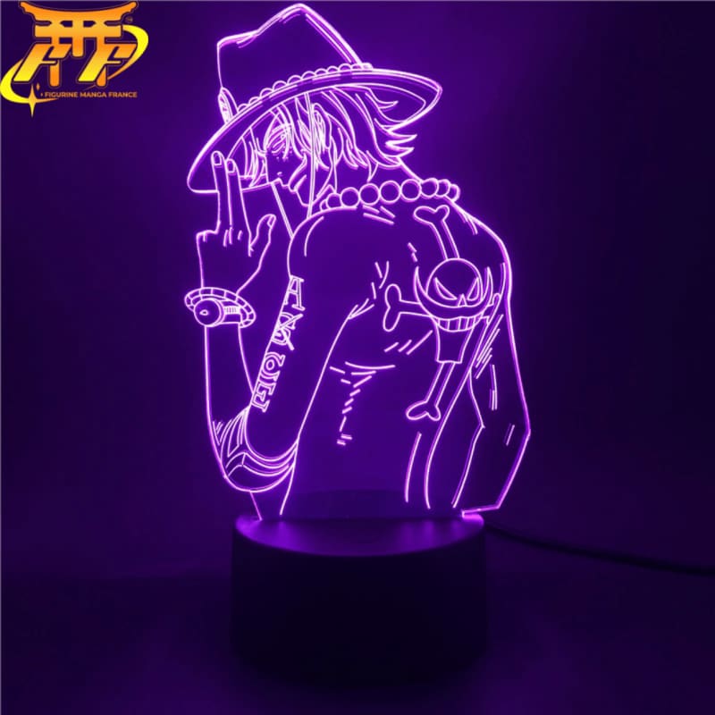 Lampe LED Portgas D. Ace - One Piece