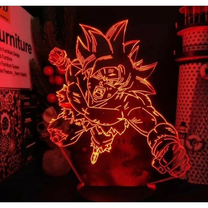 Lampe LED Son Goku SSJ God - Dragon Ball Z™