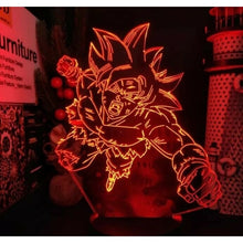 Charger l&#39;image dans la galerie, Lampe LED Son Goku SSJ God - Dragon Ball Z™
