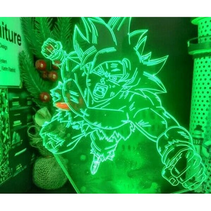 Lampe LED Son Goku SSJ God - Dragon Ball Z™