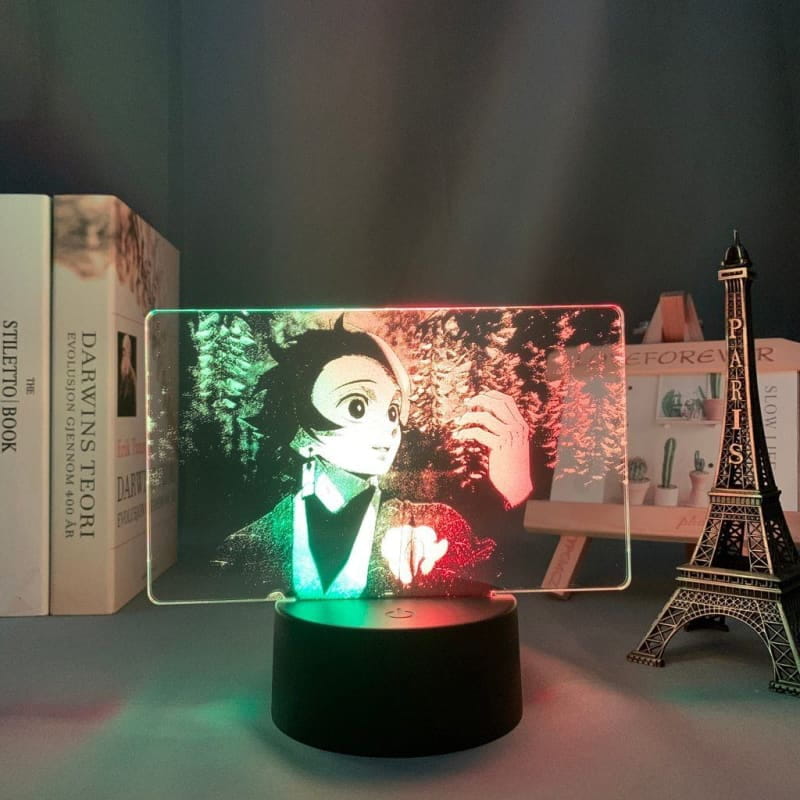 Lampe LED Tanjiro Kamado Bicolore - Demon Slayer