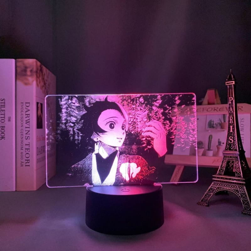 Lampe LED Tanjiro Kamado Bicolore - Demon Slayer
