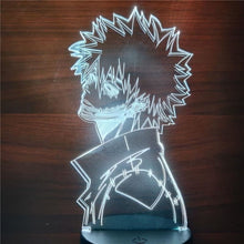 Charger l&#39;image dans la galerie, Lampe LED Tobi Todoroki - My Hero Academia
