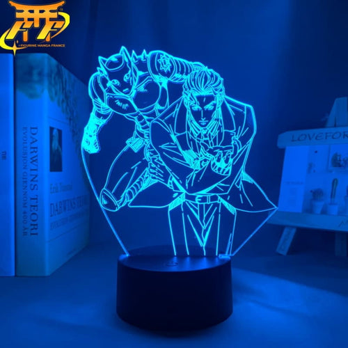 Lampe LED Yoshikage Kira avec son stand - Jojo Bizarre Adventure™ - Figurine Manga France