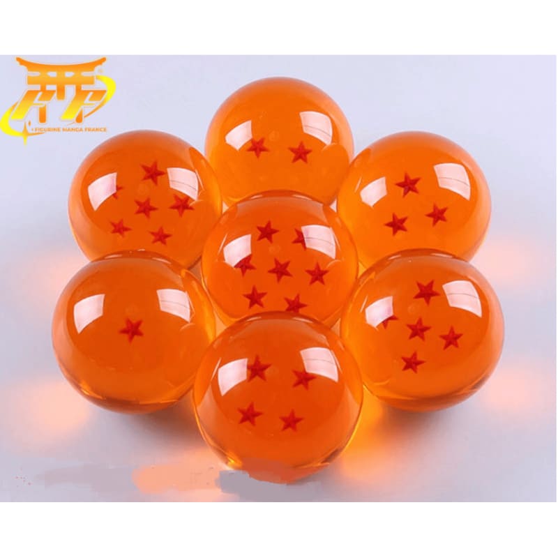 Lot des 7 boules de cristal - Dragon Ball Z