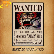Charger l&#39;image dans la galerie, poster-wanted-eustass-captain-kid-one-piece™
