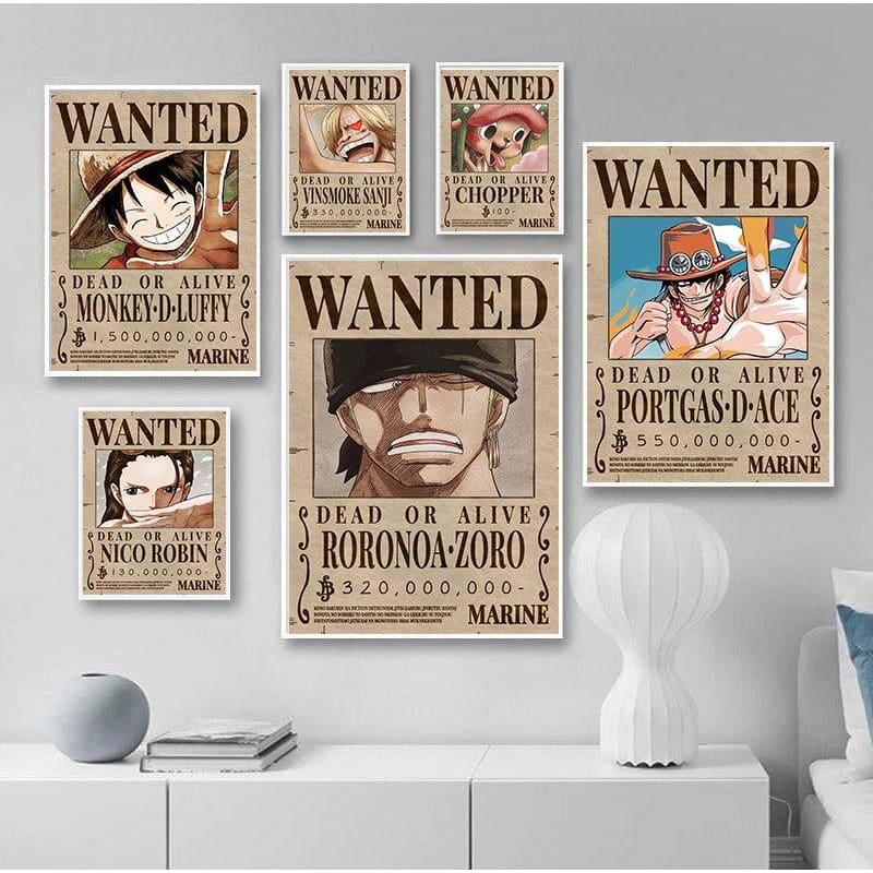 Poster Wanted Franky - One Piece