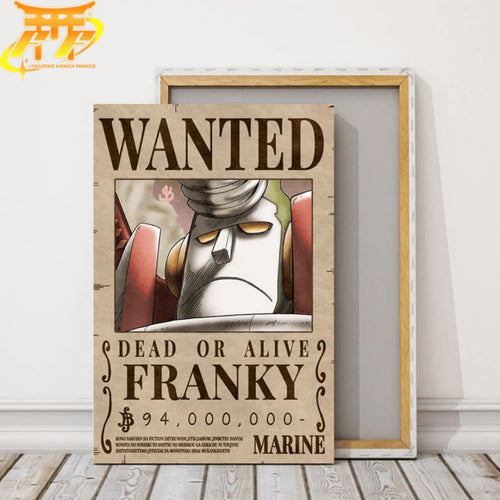 Poster Wanted Franky - One Piece