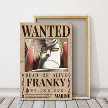 Charger l&#39;image dans la galerie, Poster Wanted Franky - One Piece
