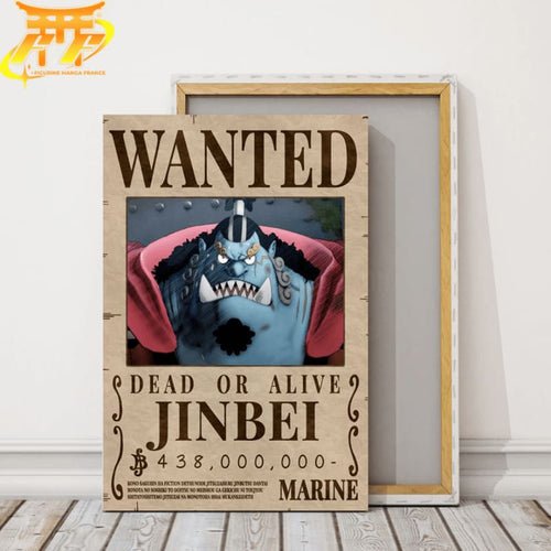 Poster Wanted Jinbe - One Piece