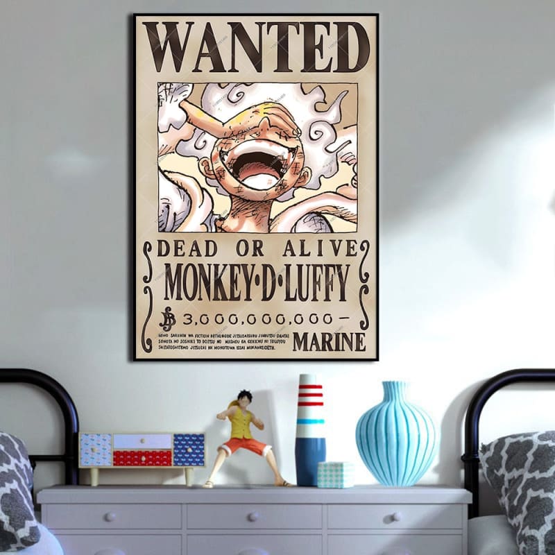 poster-wanted-luffy-yonko-one-piece™