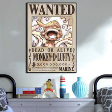 Charger l&#39;image dans la galerie, poster-wanted-luffy-yonko-one-piece™
