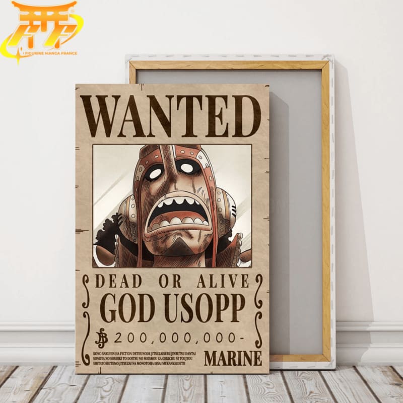 Poster Wanted  Usopp - One Piece