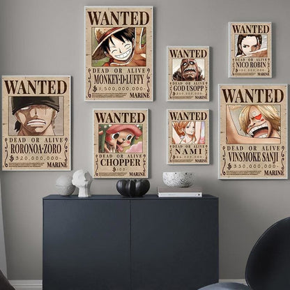 Poster Wanted Vinsmoke Sanji - One Piece