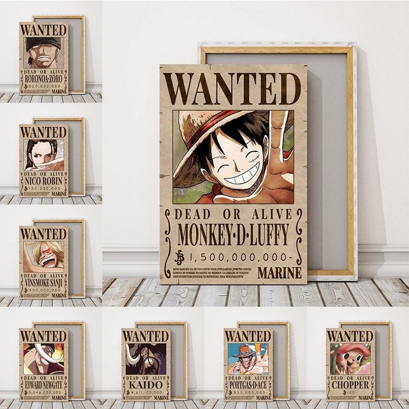 Poster Wanted Vinsmoke Sanji - One Piece