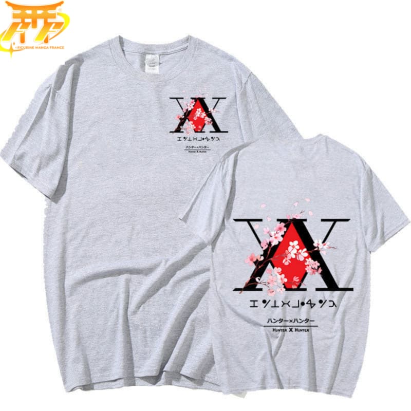 T-Shirt Gris Association Hunter - Hunter X Hunter™ - Figurine Manga France