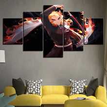 Charger l&#39;image dans la galerie, tableau-kyojuro-rengoku-demon-slayer™
