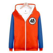 Charger l&#39;image dans la galerie, Veste Sport KANJI &quot;GO&quot; - Dragon Ball Z™
